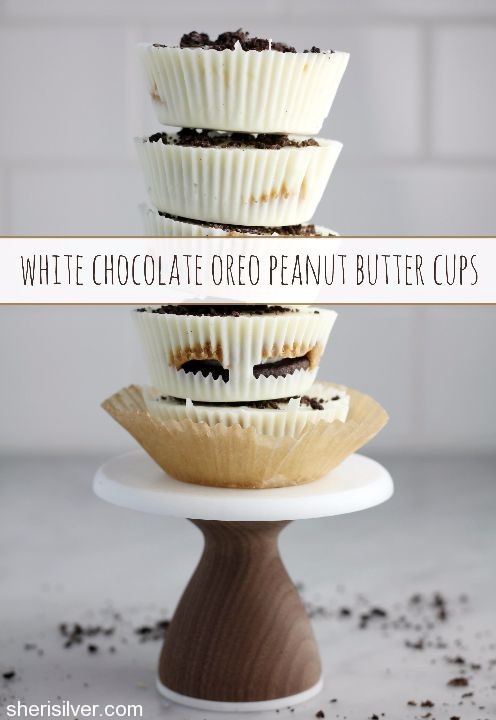 White Chocolate Oreo Peanut Butter Cups