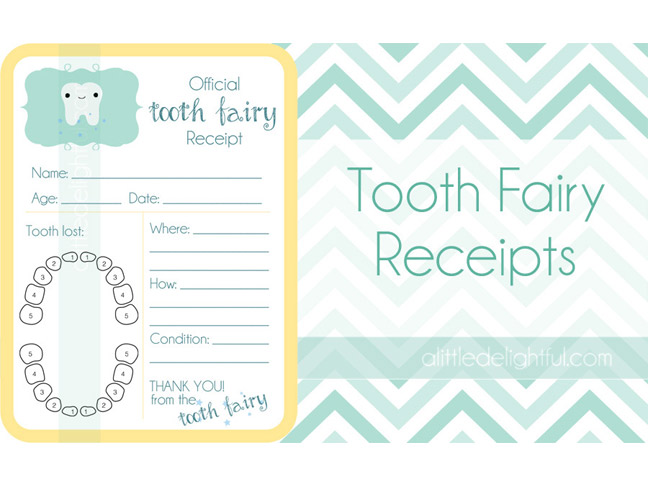Tooth Receipts