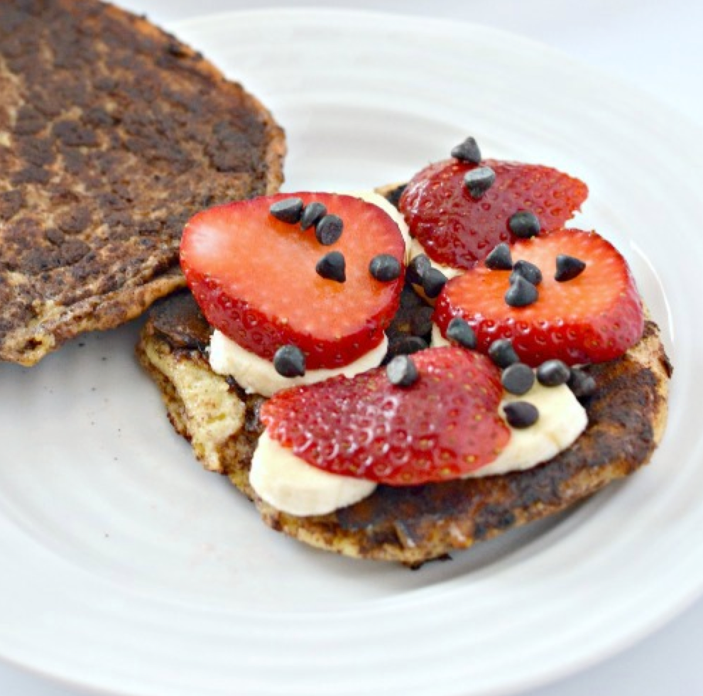 Peanut Butter Stuffed French Toast