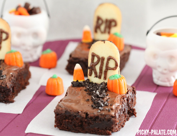 Graveyard Brownies