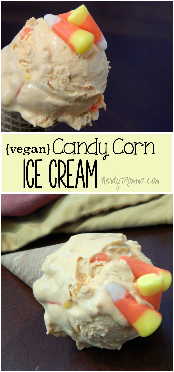 Candy Corn Ice Cream