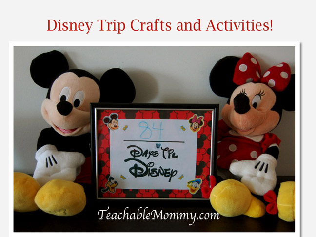 Disney Crafts and Activities 