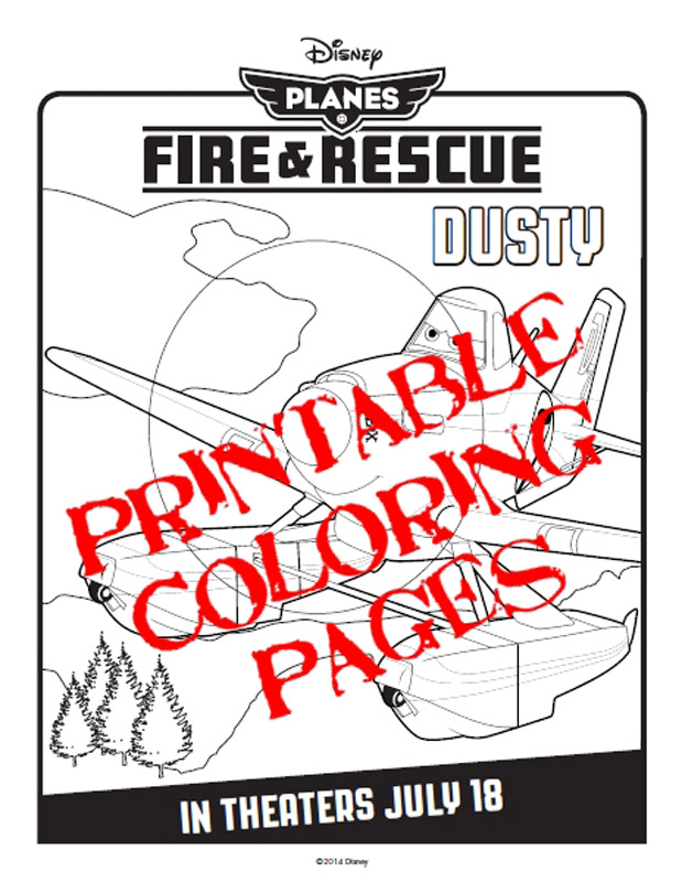 Planes: Fire & Rescue Printable Activity Pages 