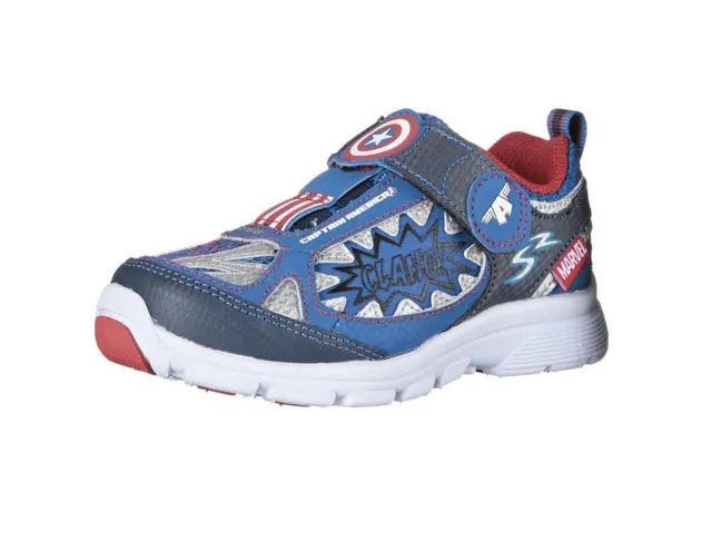 Stride Rite Captain America Light-Up Sneaker 