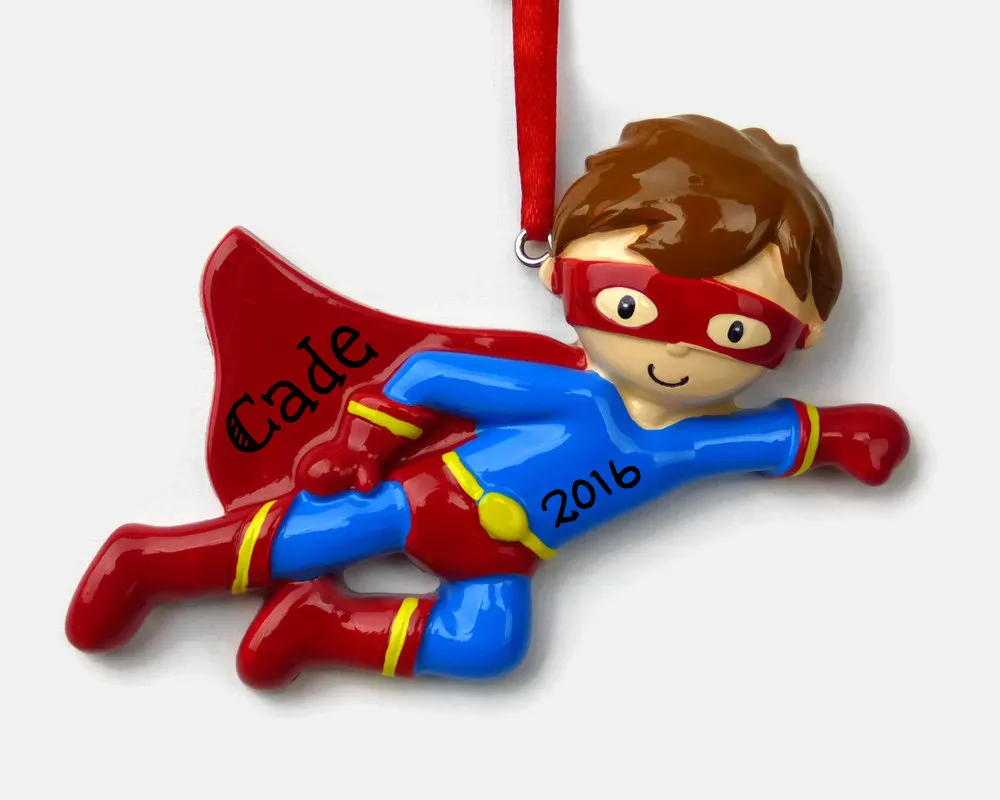 OrnamentsInTheGreen Superhero Ornament