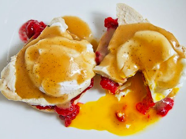 Thanksgiving Eggs Benedict