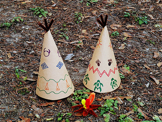 Paper Teepees