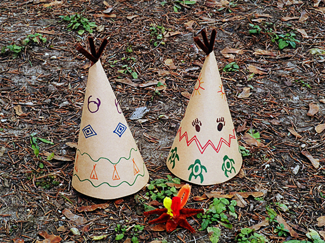 Paper Teepees