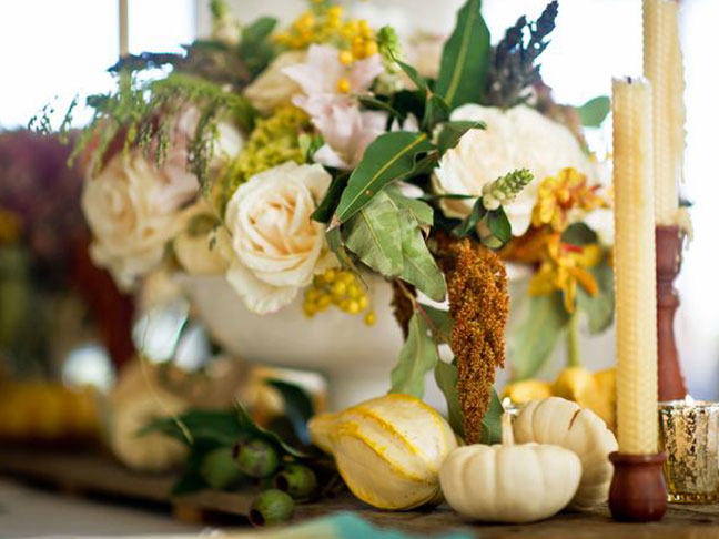 Thanksgiving Floral Centerpiece