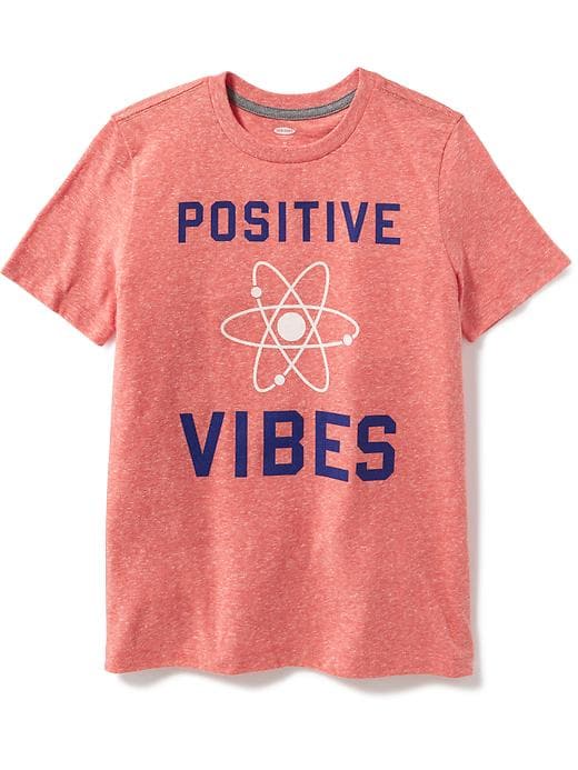 Boys' Positive Vibes Tee