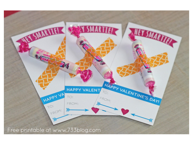 Hey Smartie Printable Cards 