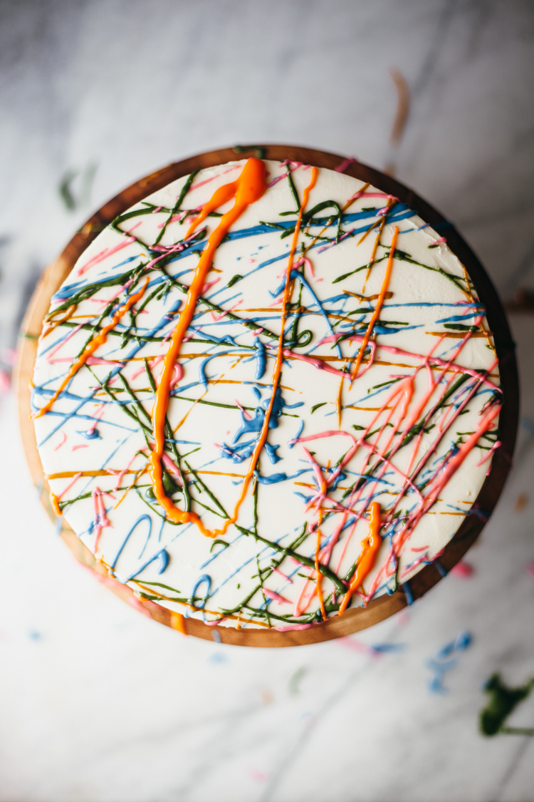 A Splatter Cake! 