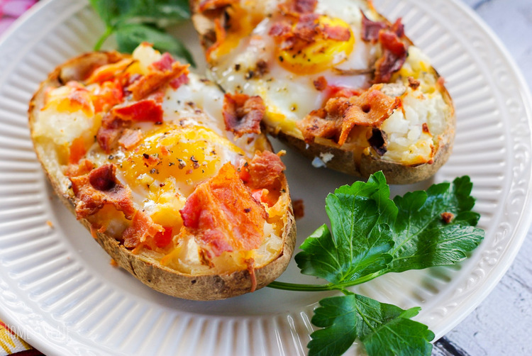 Egg and Potato Boats