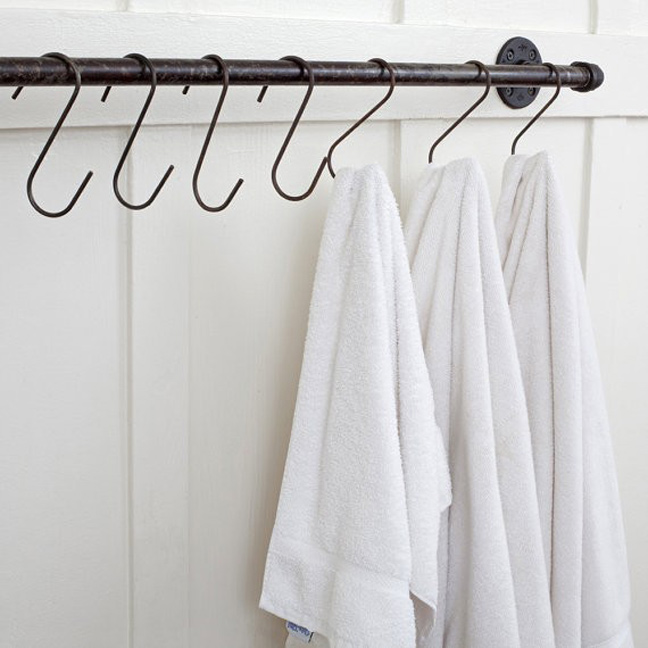 Plumbing Pipe Towel Bar