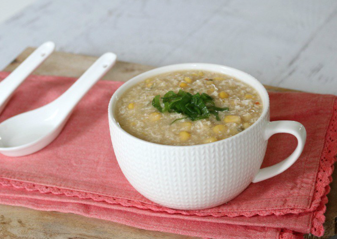 Easy Chicken and Corn Soup