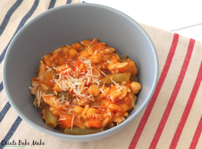 Hearty Tomato and Vegetable Soup