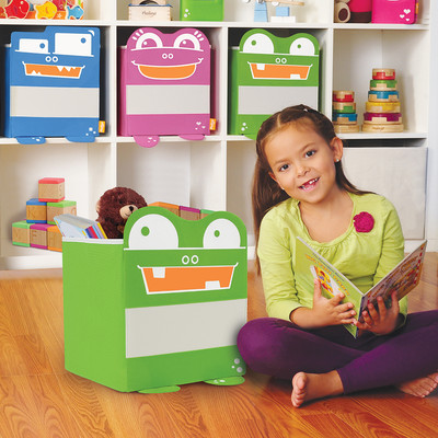 Mess Eaters Shelf Storage Toy Bin