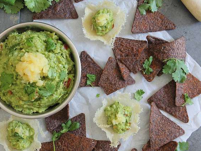 Pineapple Guacamole