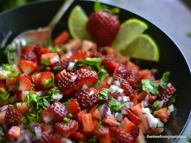 Strawberry Jalapeño Salsa