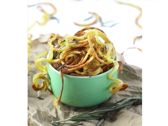 Crispy Baked Curly Fries