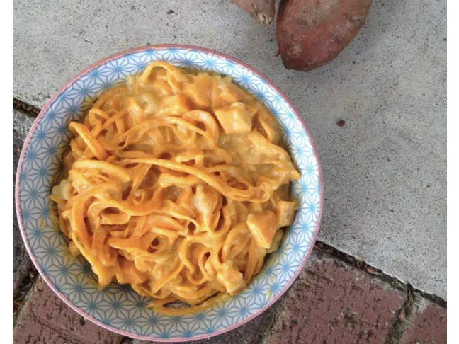 Sweet Potato Mac & Cheese