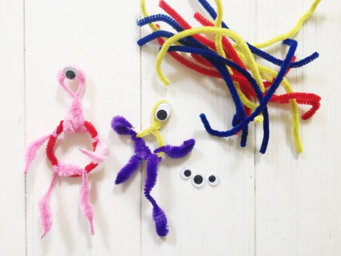 21. Pipe Cleaner People