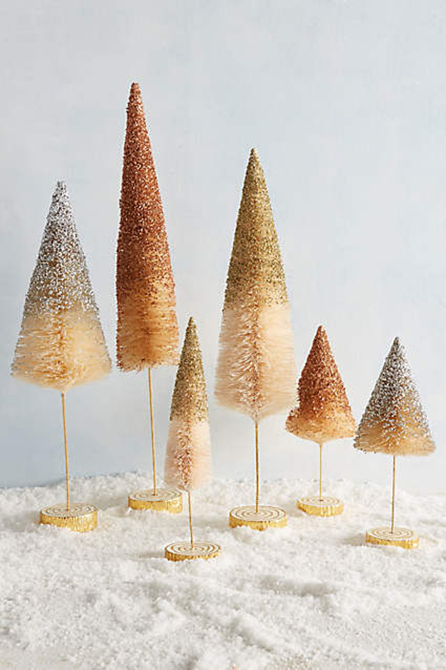 Anthropologie Ombre Bottlebrush Trees