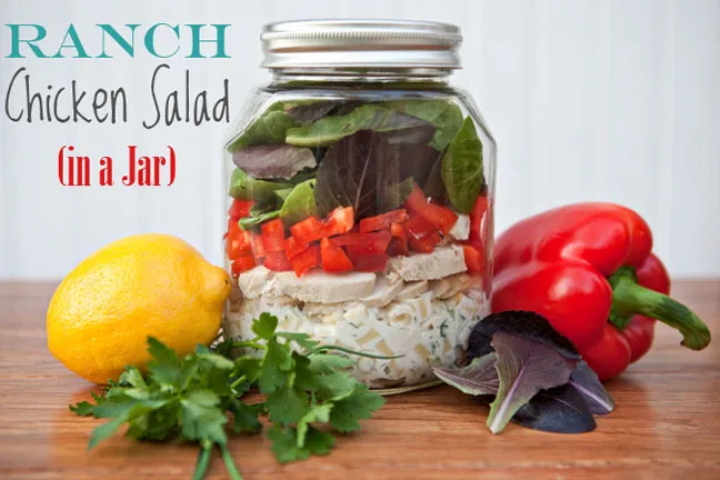 Ranch Salad in a Jar