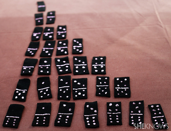 Felt Dominoes