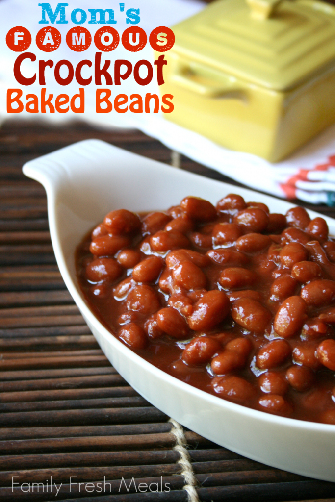 Mom's famous Crock-Pot baked beans 