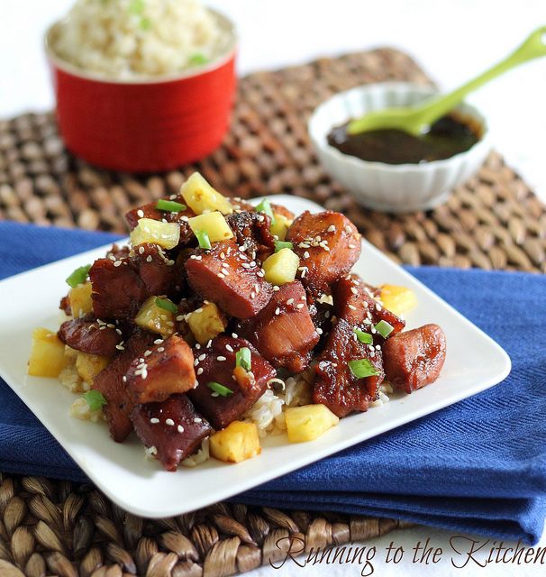 Honey garlic ginger chicken