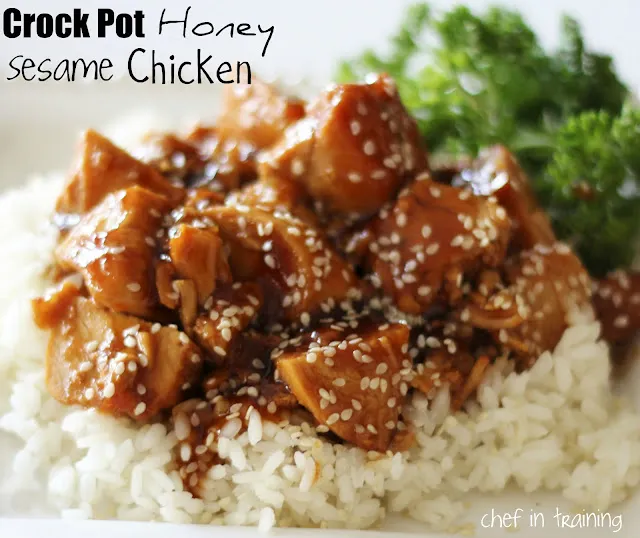 Crockpot Honey Sesame Chicken