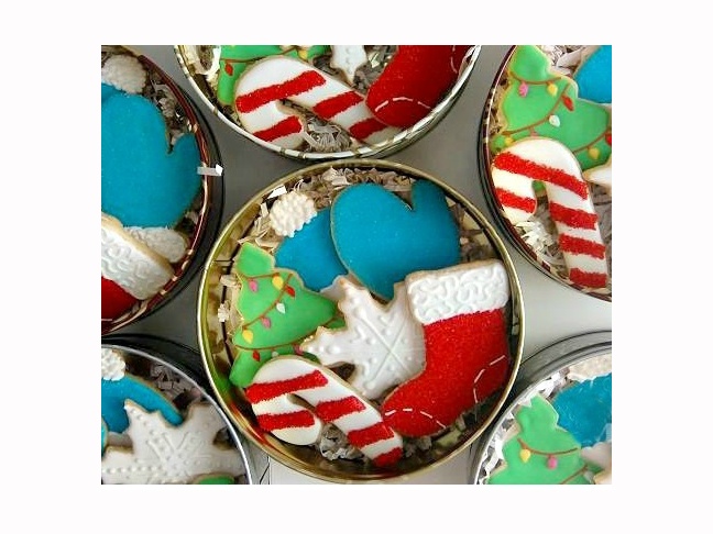 Decorated Christmas Cookies