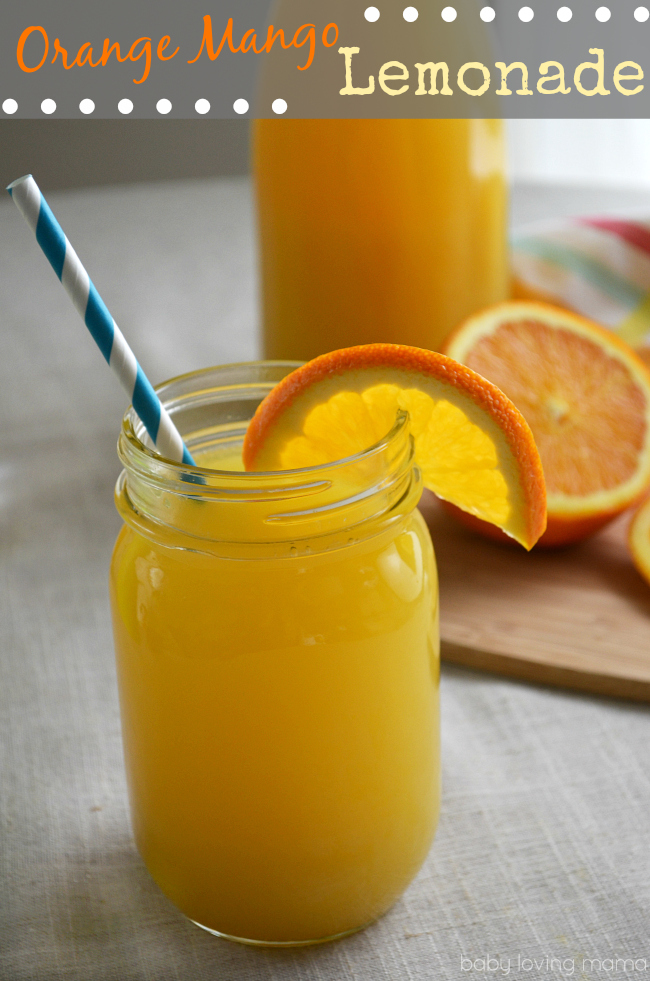 Orange Mango Lemonade