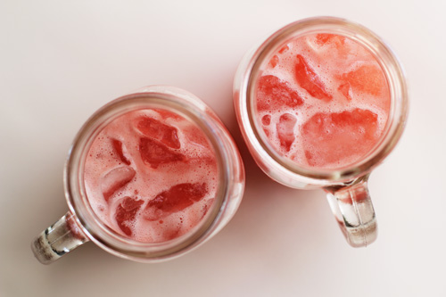 Strawberry Rhubarb Lemonade