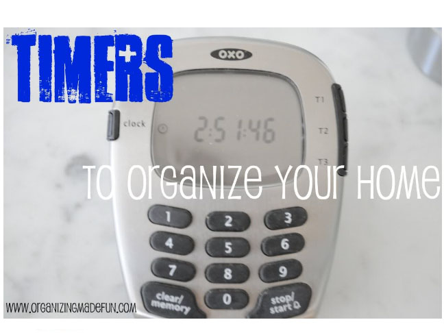 Organize Everything with Timers