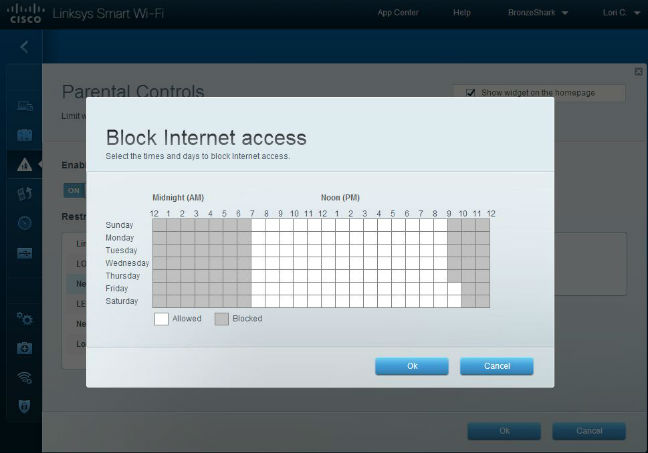 Set Time Limits on Internet Usage