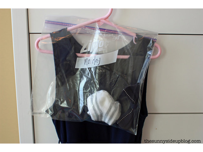 School Clothes Closet Organization Hack