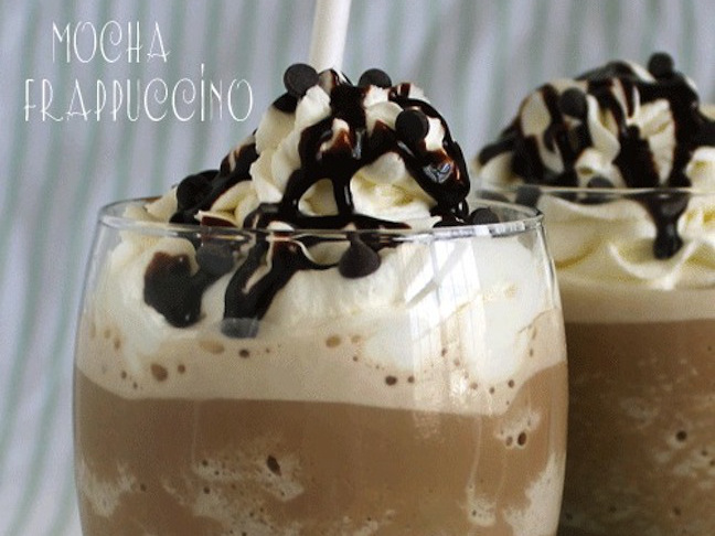 Chocolate Frozen Mocha Frappuccino