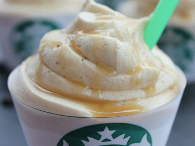 Caramel Frappuccino Cupcakes