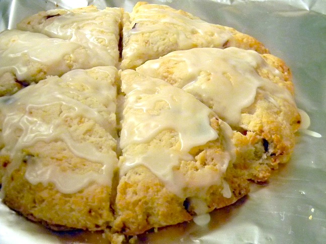 Lemon Cranberry Scones