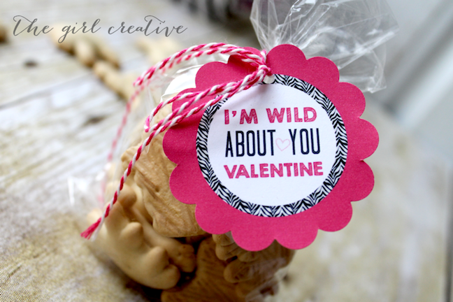 Animal Cracker Valentines
