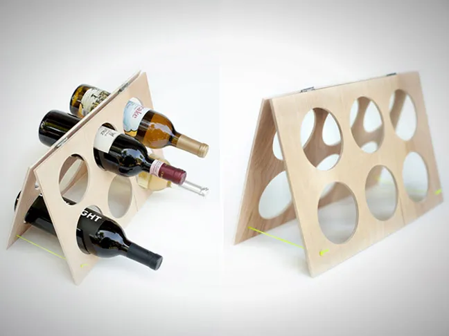 A-Frame Wine Rack