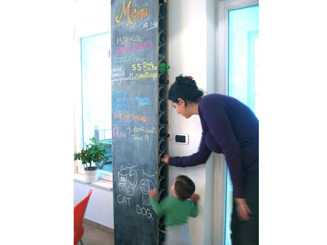 Chalkboard Wine Rack