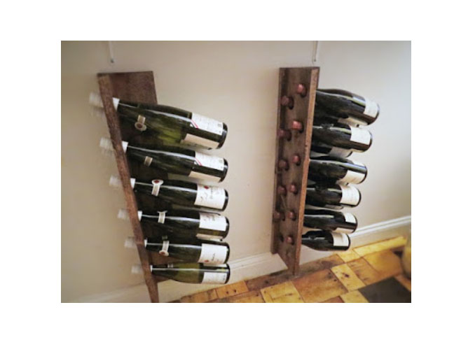 Wall Mounted Wine Rack