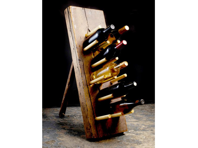 Primitive Wine Rack