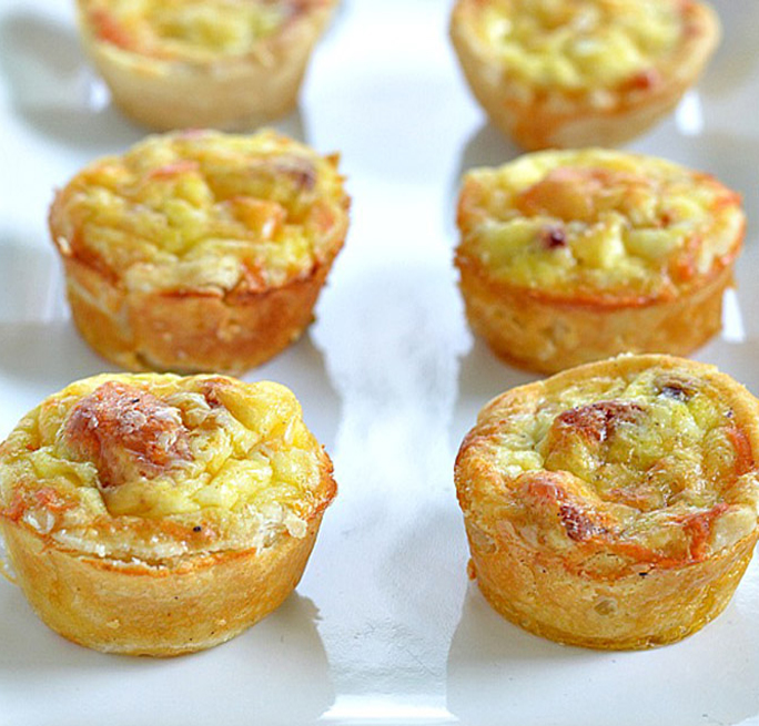 Baby Quiche Lorraine