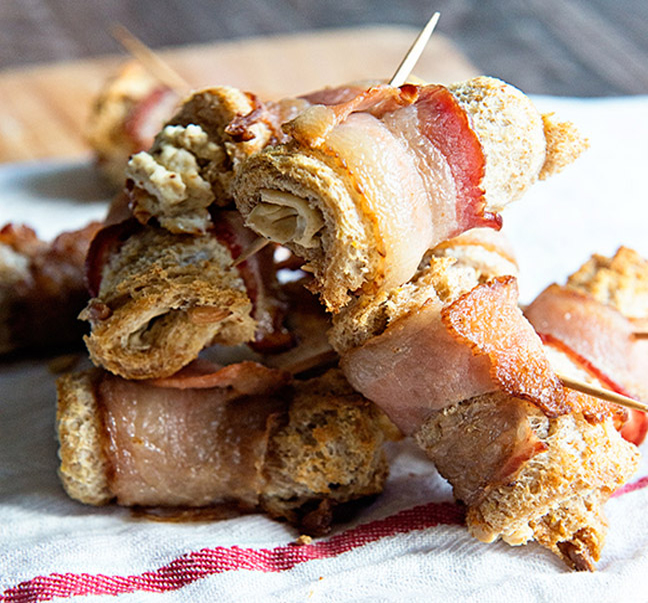 Bacon and Cream Cheese Roll-Ups