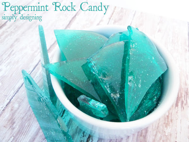 Peppermint Rock Candy