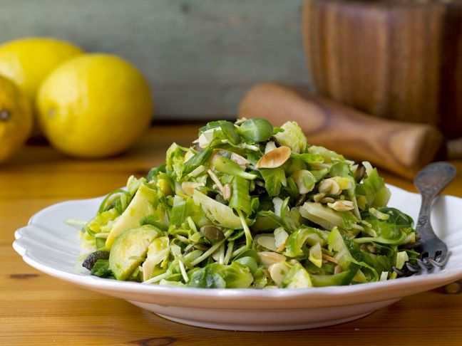 Crunchy Brussels Sprouts Salad